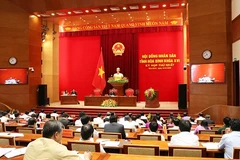 Toàn cảnh phiên khai mạc Kỳ họp thứ nhất, HĐND tỉnh Hòa Bình khóa XVI, nhiệm kỳ 2016-2021. (Nguồn: Hoabinh.gov.vn)