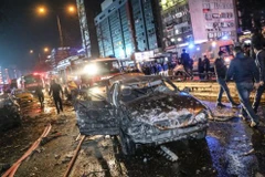 Một vụ đánh bom xe ở Thổ Nhĩ Kỳ. (Nguồn: Irishtimes)