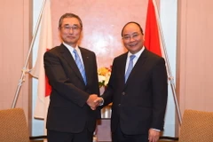 Thủ tướng Nguyễn Xuân Phúc tiếp ông Shinichiro Ito, Chủ tịch Tập đoàn Hàng không ANA Holding Inc. (Ảnh: Thống Nhất/TTXVN) 