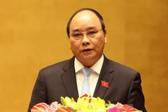 Thủ tướng Nguyễn Xuân Phúc gặp nguyên lãnh đạo cấp cao Lào