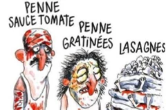 Italy phẫn nộ vì biếm họa về động đất của tạp chí Charlie Hebdo