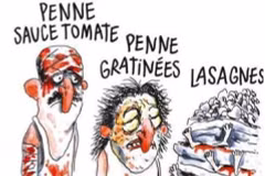 Italy phẫn nộ vì biếm họa về động đất của tạp chí Charlie Hebdo