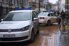 Xe của cảnh sát Bỉ. (Ảnh minh họa. Nguồn: BBC)