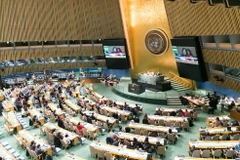 Bộ trưởng Phạm Thị Hải Chuyền phát biểu tại phiên họp. (Nguồn: TTXVN)