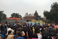 Quang cảnh lễ hội. (Ảnh: Nguyễn Văn Cảnh/TTXVN) 
