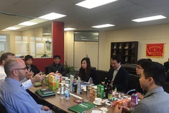 Đoàn công tác Hapro làm việc tại New Zealand. (Nguồn: Đại sứ quán Việt Nam tại New Zealand)