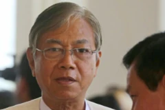 Tổng thống Myanmar Htin Kyaw. (Nguồn: liberation.fr)