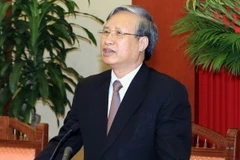 Ông Trần Quốc Vượng, Ủy viên Bộ Chính trị, Bí thư Trung ương Đảng, Chủ nhiệm Ủy ban Kiểm tra Trung ương. (Nguồn: TTXVN)