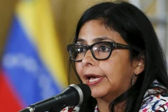 Ngoại trưởng Venezuela Delcy Rodrígue. (Nguồn: Telesuftv) 