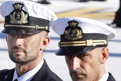 Lính thủy đánh bộ Italy Salvatore Girone (trái). (Nguồn: PTI)