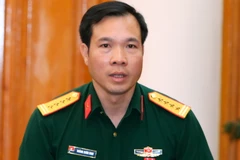 Xạ thủ Hoàng Xuân Vinh. (Ảnh: Thống Nhất/TTXVN)