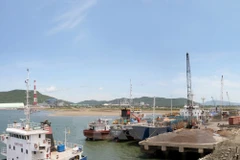 Cảng nước sâu Nghi Sơn. (Ảnh: Đình Huệ/TTXVN)