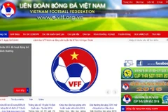 Ảnh chụp màn hình website của VFF