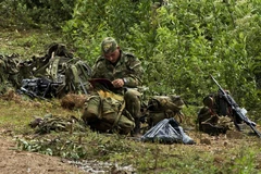 Binh sỹ Colombia. (Nguồn: AFP)
