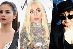 Các nghệ sỹ Selena Gomez, Lady Gaga và Yoko Ono. (Nguồn: CNN)