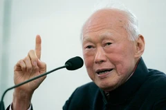 Cố Thủ tướng Singapore Lý Quang Diệu. (Nguồn: Telegraph.co.uk)