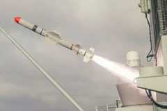 Tên lửa hạm đối đất Harpoon Block II. (Nguồn: Hải quân Canada)