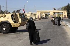 Cửa khẩu biên giới Rafah. (Nguồn: AP)