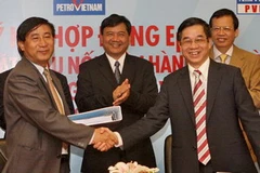 Lễ ký hợp đồng. (Ảnh: Hà Thái/TTXVN)