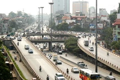Nút giao thông nam Chương Dương, Hà Nội. (Ảnh: Anh Tôn/TTXVN)