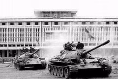 Dinh Độc Lập ngày 30/4/1975. (Ảnh: Internet)