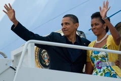 Tổng thống Obama và phu nhân. (Nguồn: Internet)