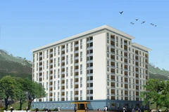 Khu ký túc xá Đại học Lâm nghiệp.