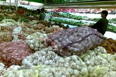 Giá tỏi ở Trung Quốc hiện cũng tăng vọt. (Ảnh minh họa: Internet)