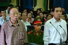 Hai bị cáo tại tòa. (Ảnh: dantri)