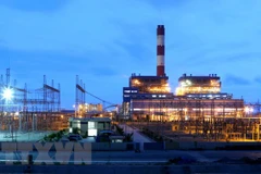 Một góc Trung tâm Nhiệt điện Vĩnh Tân. (Ảnh: Ngọc Hà/TTXVN)