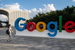 Biểu tượng của Google. (Ảnh: AFP/TTXVN)