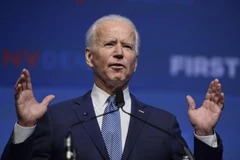 Cựu Phó Tổng thống Mỹ Joe Biden phát biểu tại một sự kiện ở Las Vegas, bang Nevada. (Ảnh: AFP/TTXVN)