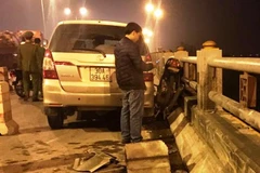 Hiện trường vụ việc (Ảnh: PV/Vietnam+) 