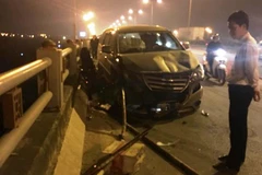 Hiện trường vụ việc (Ảnh: PV/Vietnam+)