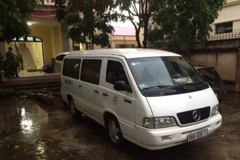 Xe chở gỗ sưa không rõ nguồn gốc (Ảnh: CQCN cung cấp) 