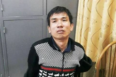 Đối tượng móc túi tại cơ quan công an (Ảnh: Cơ quan chức năng cung cấp) 