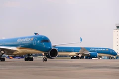 Vietnam Airlines Group tăng thêm hơn 650.000 chỗ bay dịp Tết Ất Tỵ 2025. (Ảnh: PV/Vietnam+)