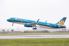 Vietnam Airlines triển khai hệ thống giải trí không dây cho toàn bộ máy bay A321. (Ảnh: PV/Vietnam+)