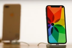 Điện thoại iPhone X. (Nguồn: AFP)