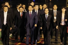 Hình ảnh Thủ tướng Nhật Bản Shinzo Abe đến Đà Nẵng dự APEC 2017