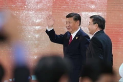 Hình ảnh Chủ tịch Trung Quốc phát biểu tại CEO Summit 2017