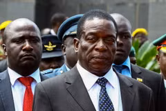 Cựu Phó Tổng thống Emmerson Mnangagwa. (Nguồn: AFP/TTXVN)
