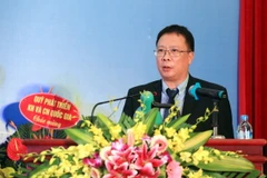 Giáo sư-viện sỹ Châu Văn Minh, Chủ tịch Viện Hàn lâm Khoa học và Công nghệ Việt Nam. (Ảnh: Anh Tuấn/TTXVN)