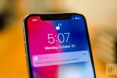 Điện thoại iPhone X. (Nguồn: Digital Trends)