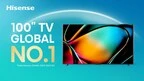 Hisense giữ vững vị thế dẫn đầu về số lượng TV 100 inch bán ra trên toàn cầu