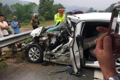 Hiện trường vụ tai nạn. (Nguồn: Otofun)