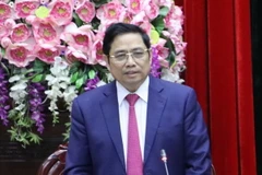 Trưởng Ban Tổ chức Trung ương Phạm Minh Chính. (Ảnh: Đức Phương/TTXVN)