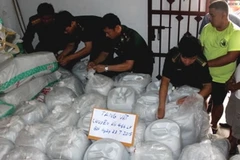 Biểu đương đơn vị phá đường dây buôn bán hơn 5 tấn cần sa