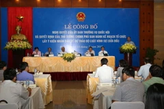 Phó Thủ tướng Nguyễn Xuân Phúc đã chủ trì Lễ công bố. (Nguồn: baochinhphu.vn)