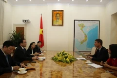 Phó Thủ tướng Hoàng Trung Hải tiếp ông Giles Lever, Đại sứ Vương quốc Anh tại Việt Nam. (Nguồn: baochinhphu.vn)